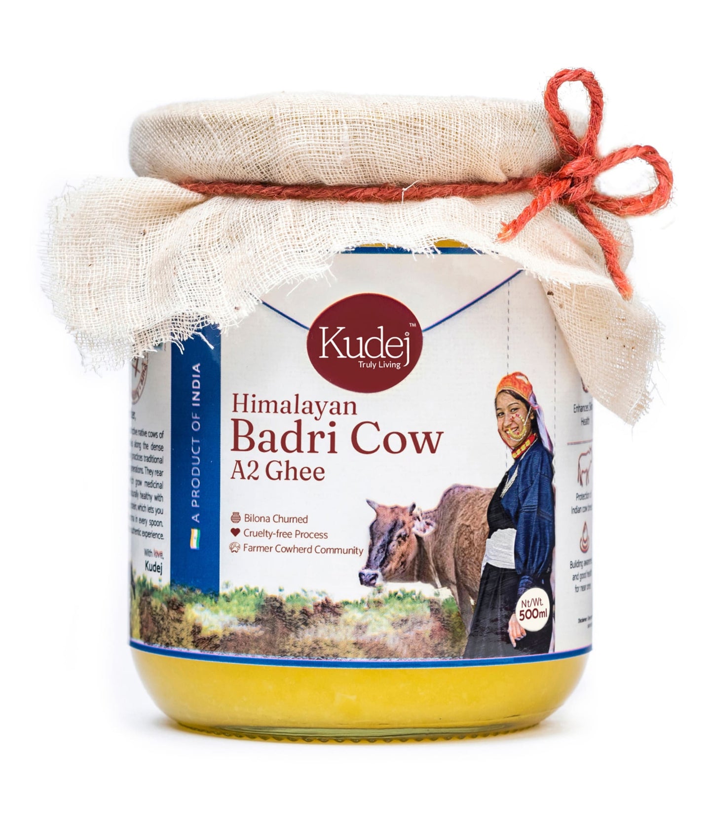 Kudej Himalayan Badri Cow A2 Ghee