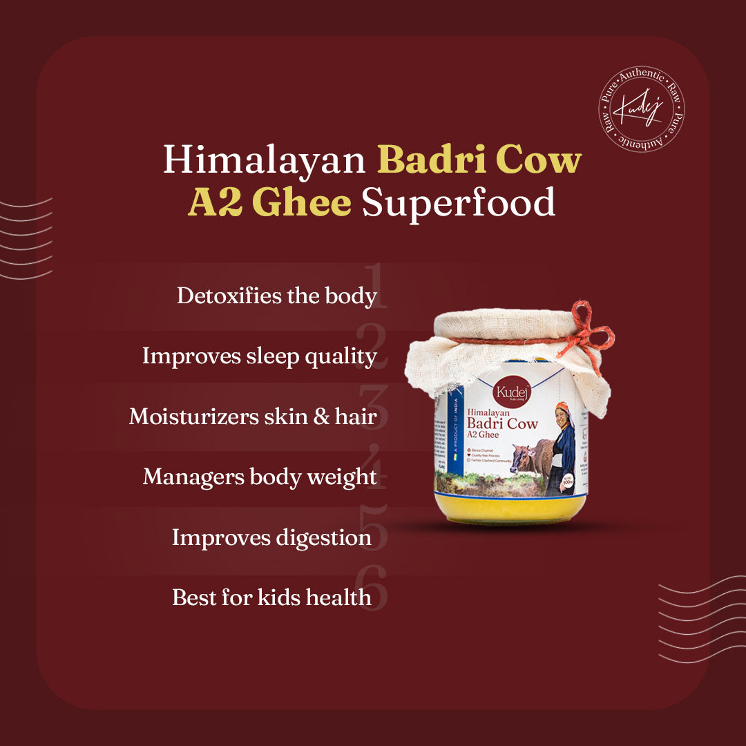 Kudej Himalayan Badri Cow A2 Ghee