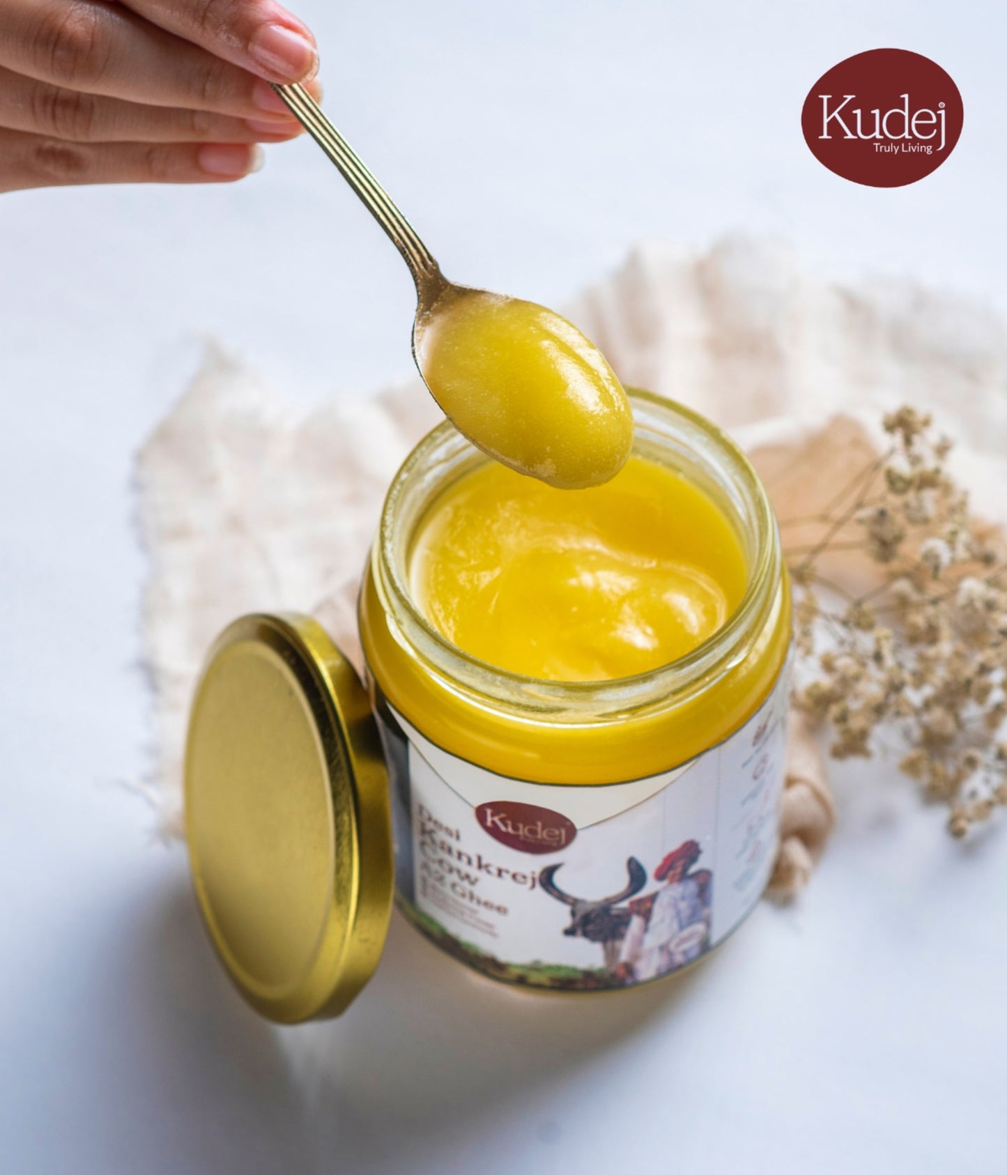 Kudej Desi Kankrej Cow A2 Ghee